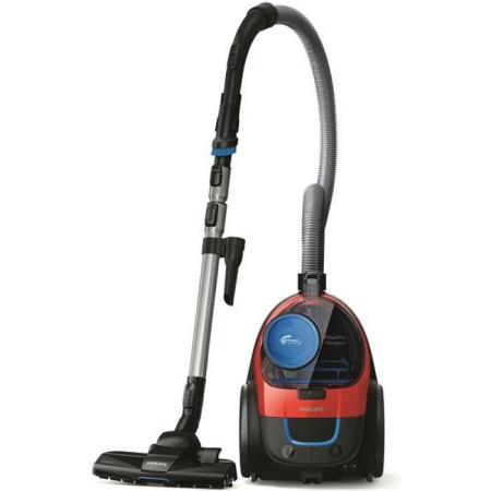 PHILIPS FC9330/09 Aspirateur traîneau sans sac PowerPro Compact - 900W - 76 dB - Filt