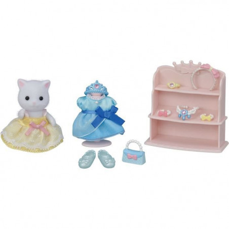 La fille chat persan et sa panoplie de princesse - Sylvanian Families - 5645