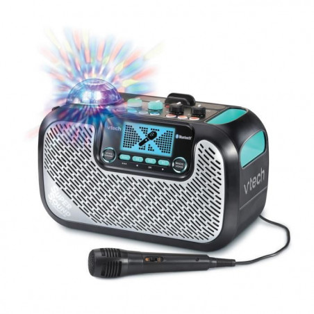 Enceinte Karaoké VTECH - Supersound Karaoke - 40W - Noir et gris - Pour enfants a partir de 14 ans