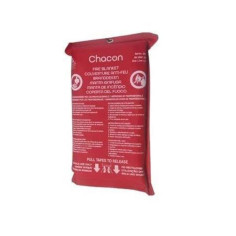 Couverture anti-feu CHACON - Fibre de verre - 120 cm - Rouge Couverture anti-feu CHACON - Fibre de verre - 120 cm - Rouge