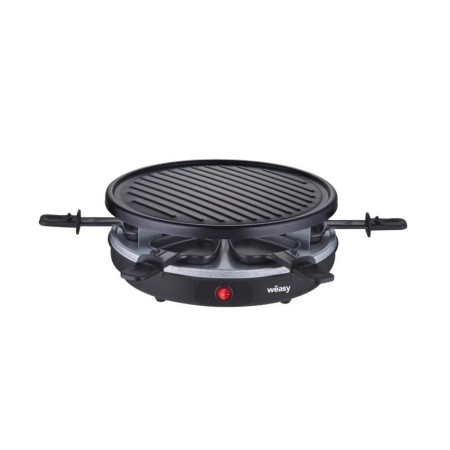 Appareil a raclette - WEASY LUGA60 - 4 personnes - 900W - Revetement anti-adhésif -