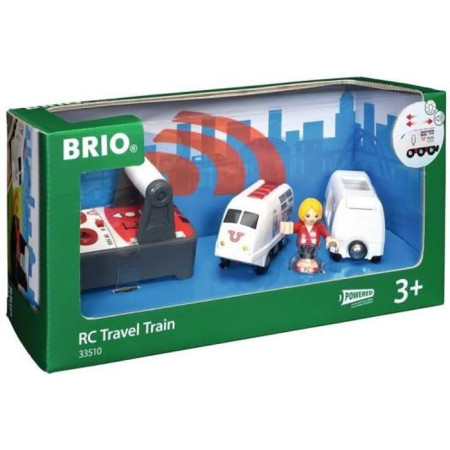 Train de Voyageur Radiocommandé BRIO World - Accessoire son & lumiere en bois - Raven