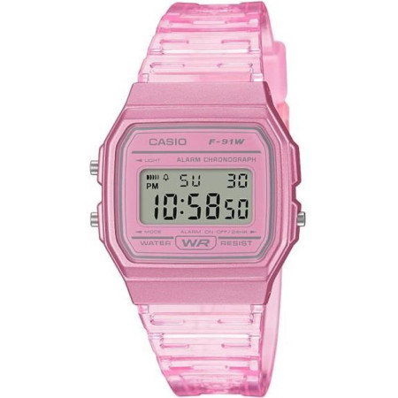 CASIO Collection Montre F-91WS-4EF chrono