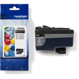 Cartouche d'encre LC426XLBK - BROTHER - Noir haute capacité de 6000 pages - Pour MFC-