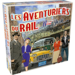Les Aventuriers du Rail : New York - AC-DÉCO - Jeu de société - 8 ans et plus - 2 a 4