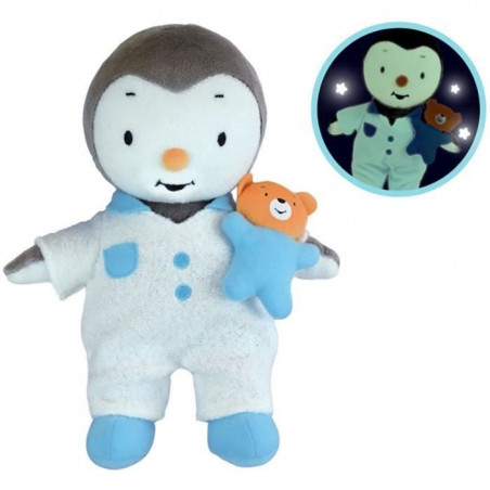 JEMINI Peluche T'choupi Luminou 25cm