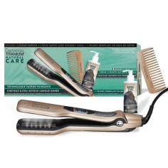 SAINT ALGUE lisseur vapeur, soin naturel, peigne en bois de hetre