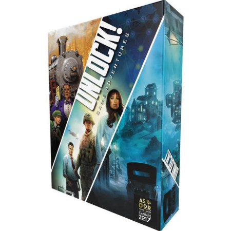 Asmodée - Space Cowboys - Unlock! : Game Adventures - Unbox Now - Jeu de société - a