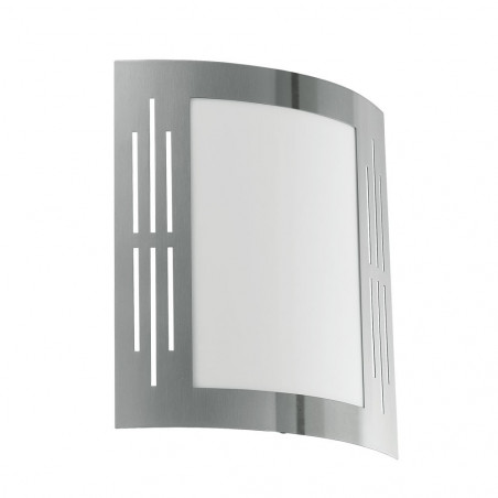City lampe AL DL/1 edelstahl langsschlitze-
