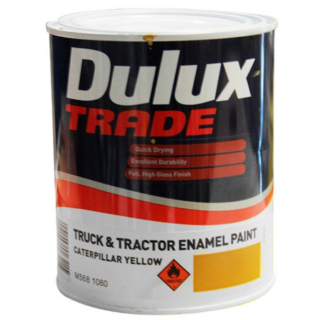 Peinture camion jaune Caterpillar 1L