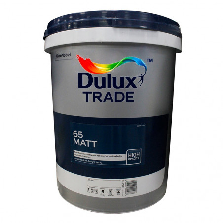Peinture à l'eau Matt 65 blanc 20L