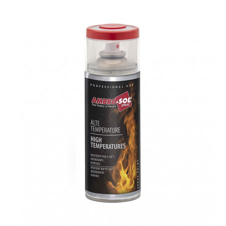 Peinture haute température aluminium Aérosol 400ml