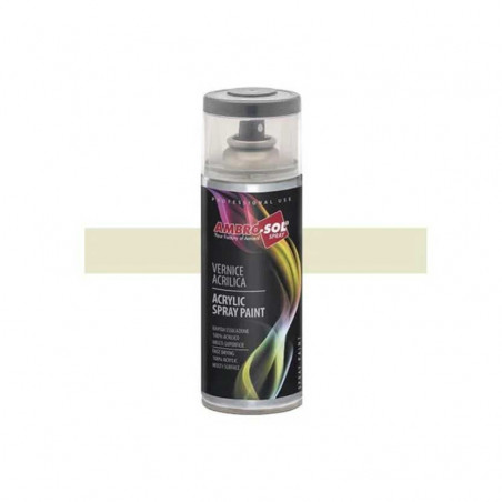 Peinture aérosol RAL1013 400ml Blanc perlé