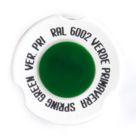 Peinture aérosol 400 ml RAL6002 vert printemps