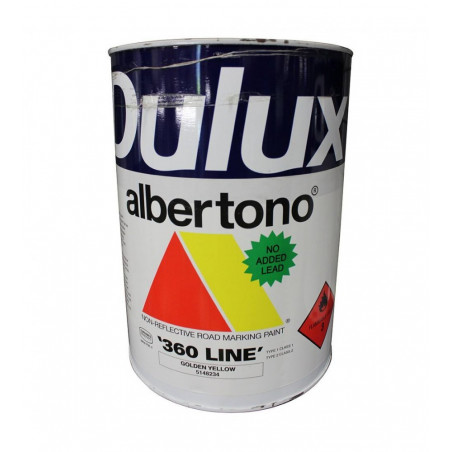 Peinture routière Albertono rouge 5L
