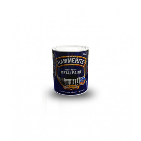 Peinture anticorosion Hammerite hammered white 500ml