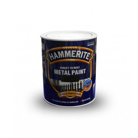 Peinture anticorosion Hammerite smooth blanc 1L