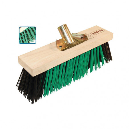 Brosse plate 50mm ECO M/bois UV12