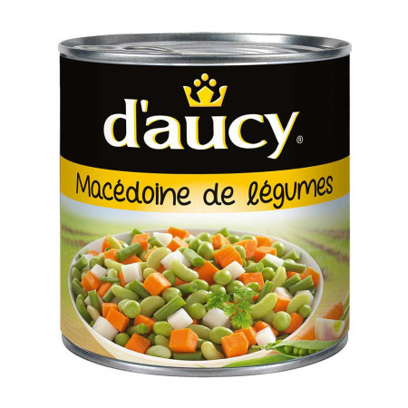 D'AUCY Macédoine base navets 580g Antananarivo Madagascar