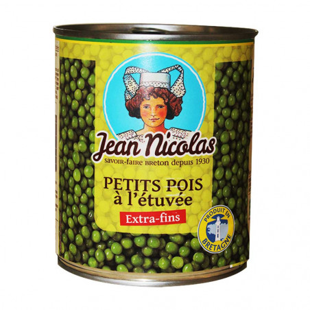 Petit Pois extra fins étuvée 800g