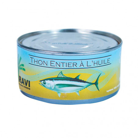 Thon entier à l'huile 212ml