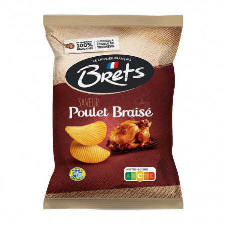 Chips saveur poulet braisé 125g
