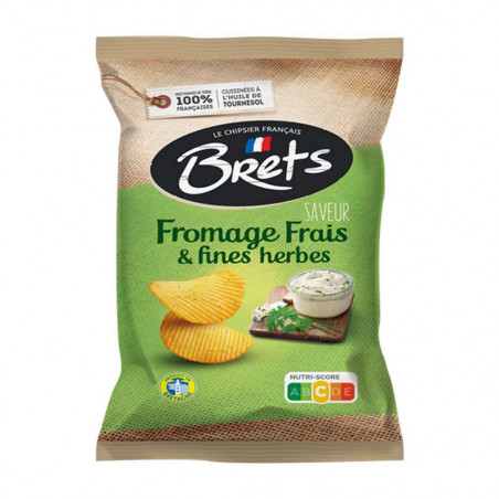 Chips saveur fromage frais fines herbes 125g