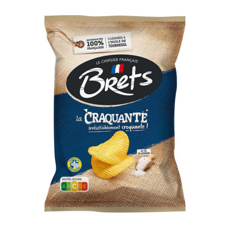 BRETS Chips nature ondulée 125g Antananarivo Madagascar