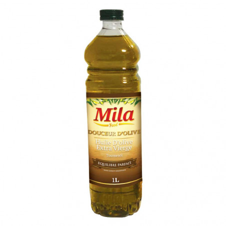 Huile d'olive extra vierge tournesol 1L