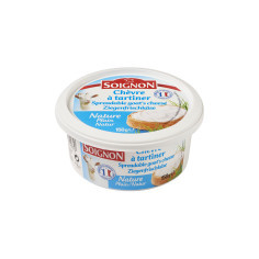 SOIGNON Fromage de chèvre nature rond a tartiner 150g Antananarivo Madagascar