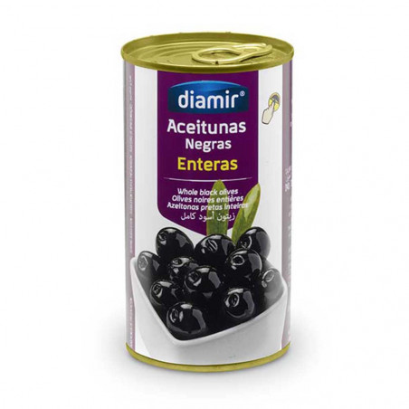 Olives noires avec noyau boite 150g