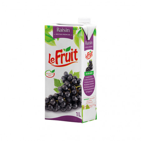 Jus raisin Le Fruit 1L