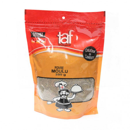 Poivre moulu sachet 250g