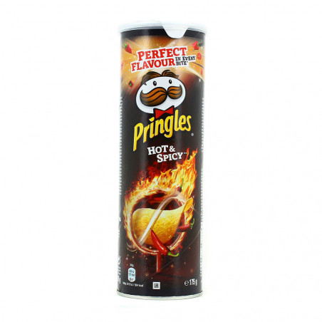 Chips en tube hot and spicy 175g