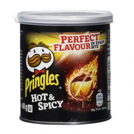 Chips en tube hot and spicy 40g
