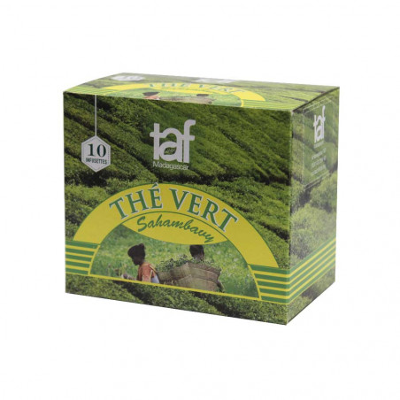 Thé vert nature 10 poches alu