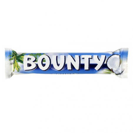 Barre de chocolat au lait bounty 57g