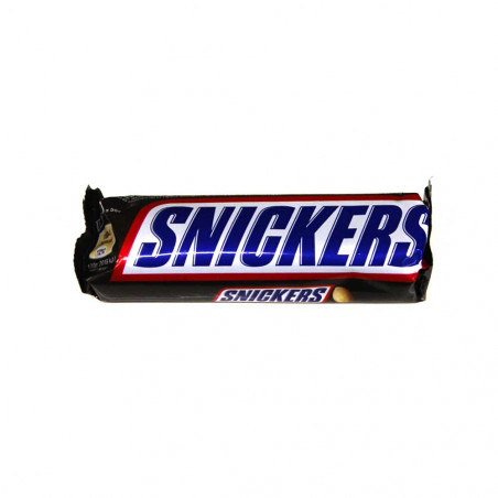 Barre de chocolat snickers 60g