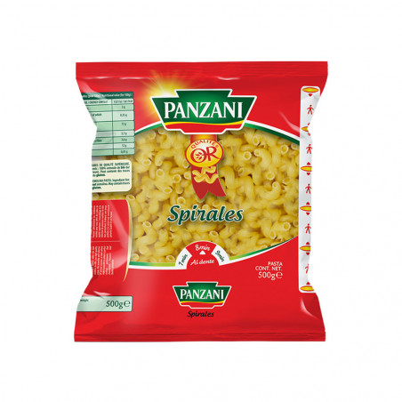 Pâtes spirales 500g