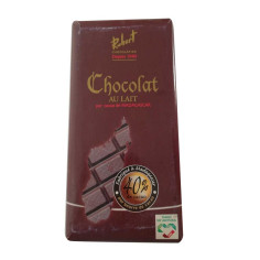 CHOCOLATERIE ROBERT Tablette de Chocolat au Lait 40% 75g Antananarivo Madagascar