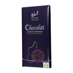 CHOCOLATERIE ROBERT Tablette de Chocolat Noir transition 65% 75g Antananarivo Madagascar