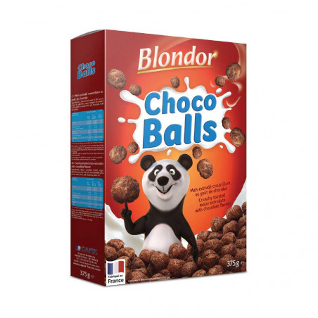 Boules de maïs au chocolat 375g