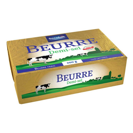 SOCOLAIT Beurre demi sel Socolait 200g Antananarivo Madagascar