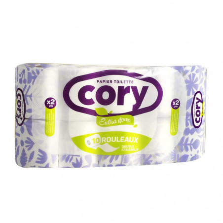 Papier toilette 10 rouleaux Cory