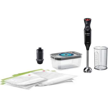 BOSCH Mixeur plongeant ErgoMixx -1000 W - Pied inox avec 4 lames aiguiseés-12 vitesse