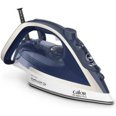 CALOR FV6812C0 Fer a repasser ULTRAGLISS PLUS - 2800W - Fabrication française - Bleu/Argent CALOR FV6812C0 Fer a repasser ULTRAGLISS PLUS - 2800W - Fabrication française - Bleu/Argent