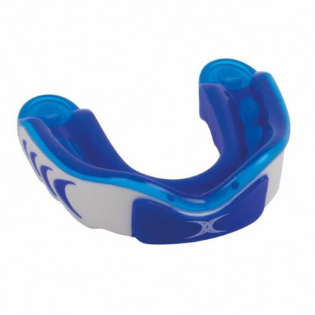 Protege-dents GILBERT Virtuo 3DY pour adulte - Bleu et blanc