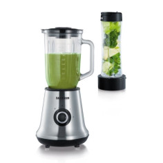 SEVERIN SM3737 Blender classique avec extracteur de nutriments Mix&Go - Inox SEVERIN SM3737 Blender classique avec extracteur de nutriments Mix&Go - Inox