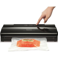 TEFAL YY3106FB Appareil de mise sous vide - Vacupack Classic + Lots de sacs et rouleaux - Noir TEFAL YY3106FB Appareil de mise sous vide - Vacupack Classic + Lots de sacs et rouleaux - Noir