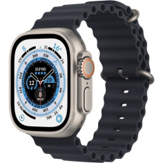 Apple Watch Ultra GPS + Cellular - 49mm - Titanium - Bracelet Midnight Ocean Band Apple Watch Ultra GPS + Cellular - 49mm - Titanium - Bracelet Midnight Ocean Band